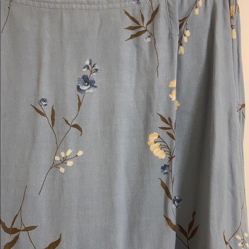 Light blue skirt